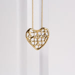 Charger l'image dans la galerie, Collier médaillon dentelle coeur Osborn
