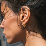 Load image into Gallery viewer, Boucles d&#39;oreilles anneaux Macaroni
